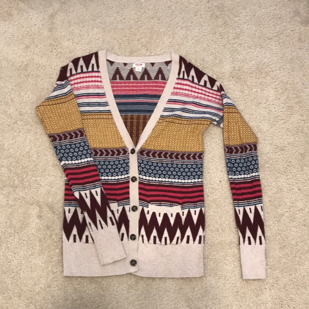 Tribal Print Cardigan 🔥